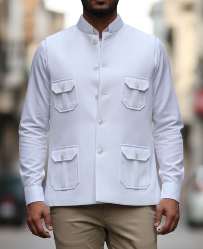 Solid Men Waistcoat-image-47
