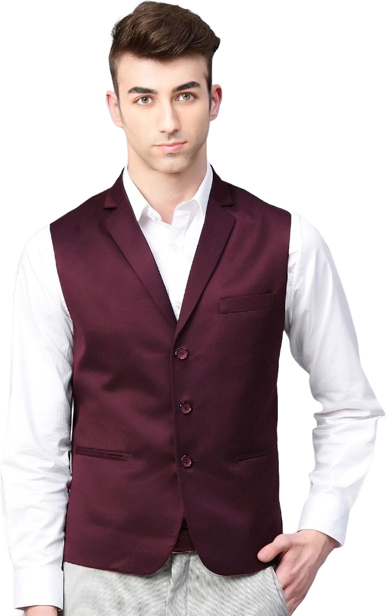 rocksy Solid Men Waistcoat-picture-11