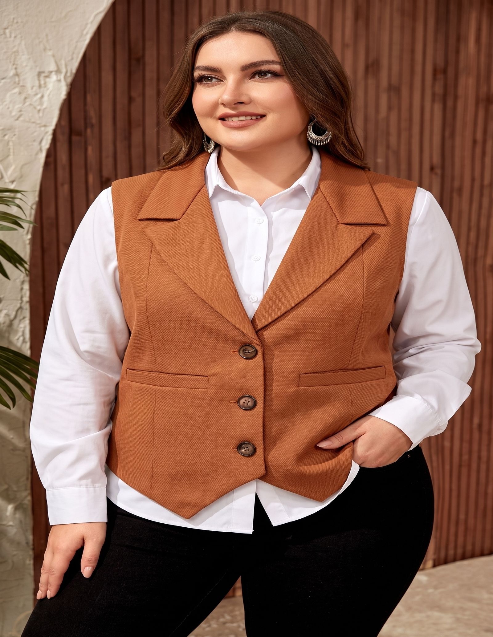 theclassictogs Solid Women Waistcoat-picture-32