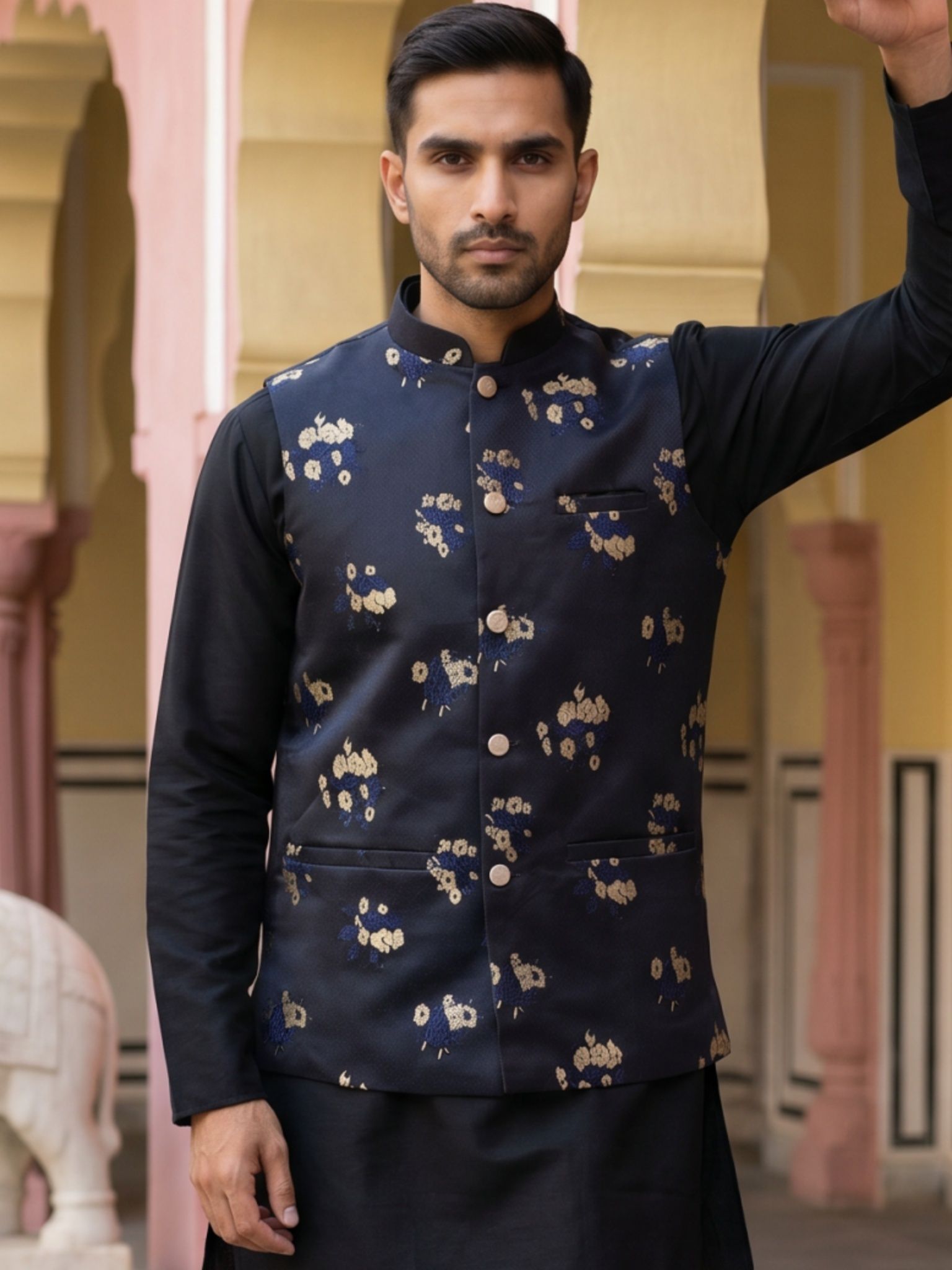 jompers Embellished Men Waistcoat-picture-18