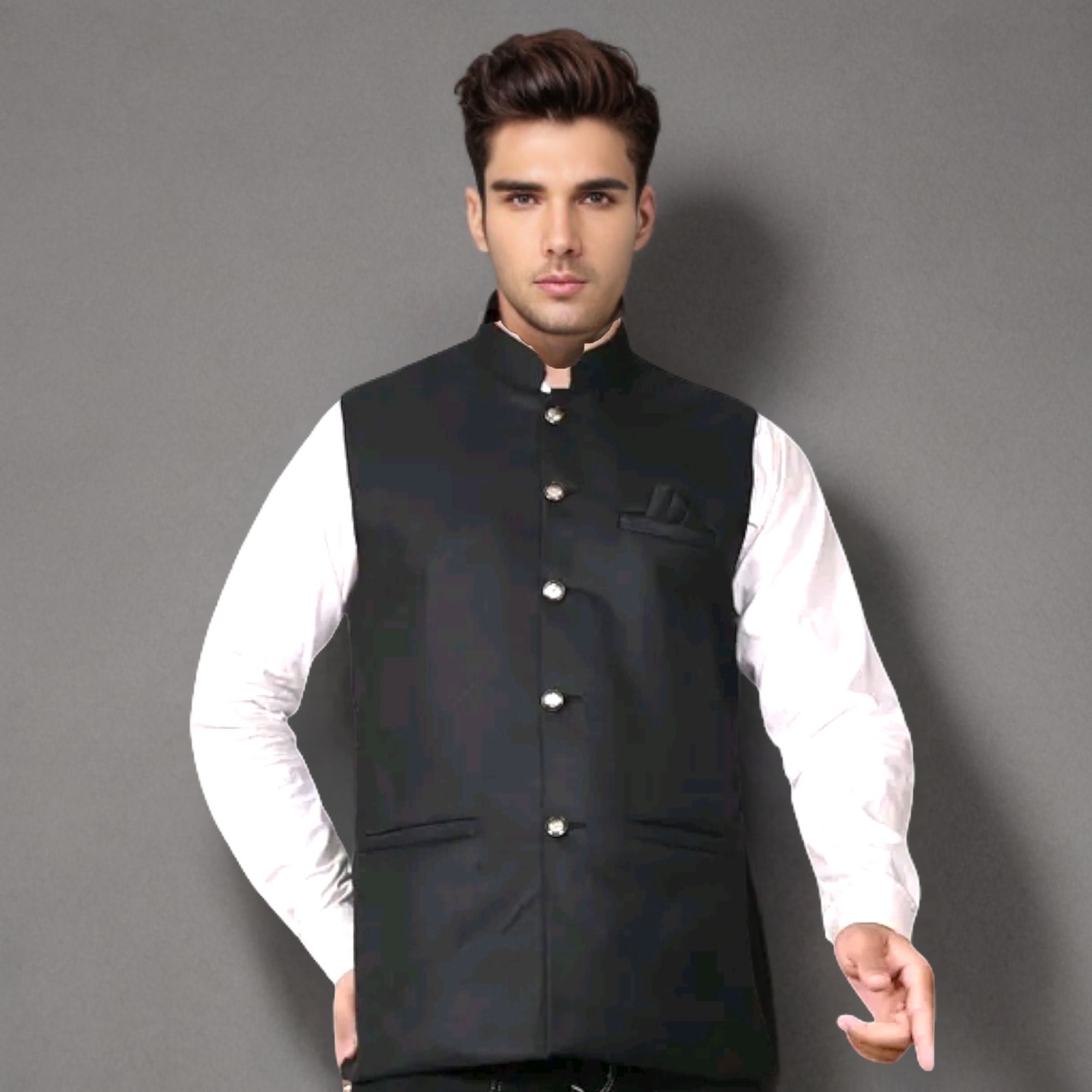 ntc store Solid Men Waistcoat-picture-16