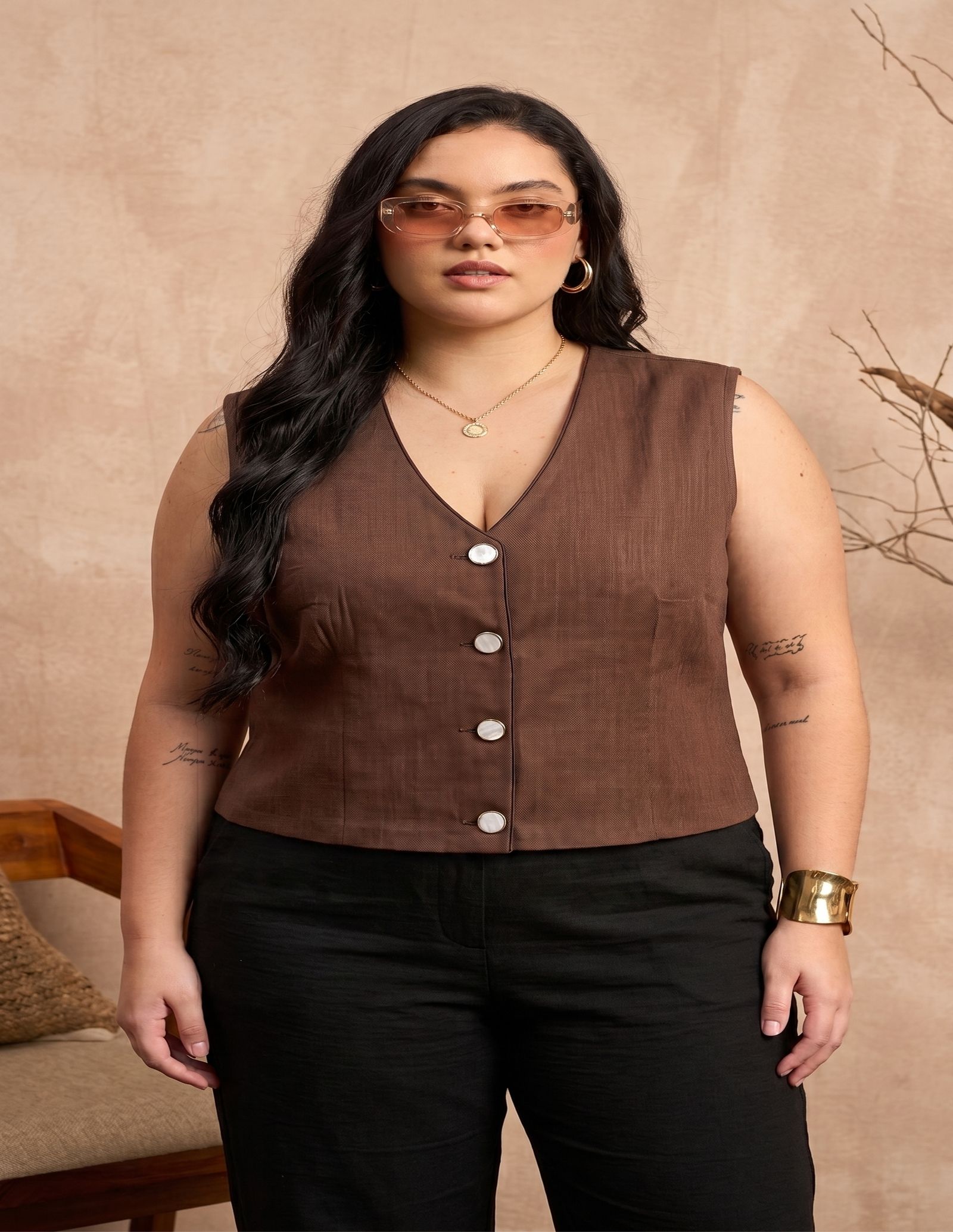 perfect productions Solid Women Waistcoat-picture-23