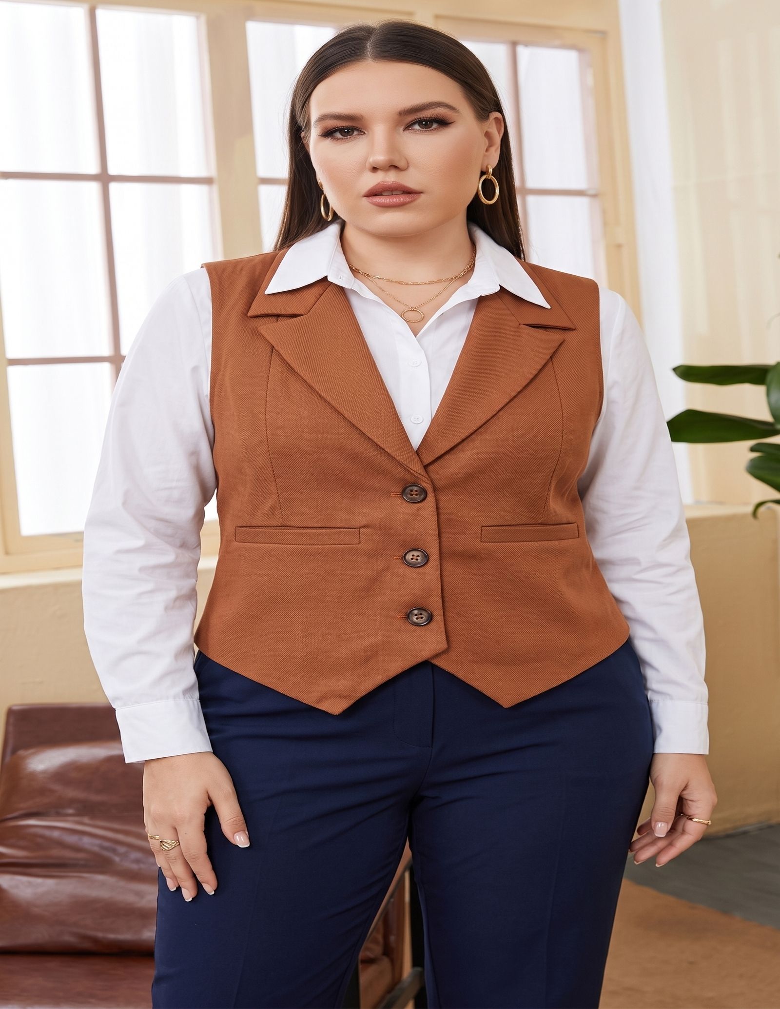 perfect productions Solid Women Waistcoat-picture-22