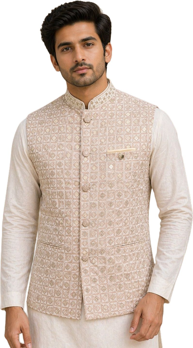 risani Embroidered Men Waistcoat-picture-47
