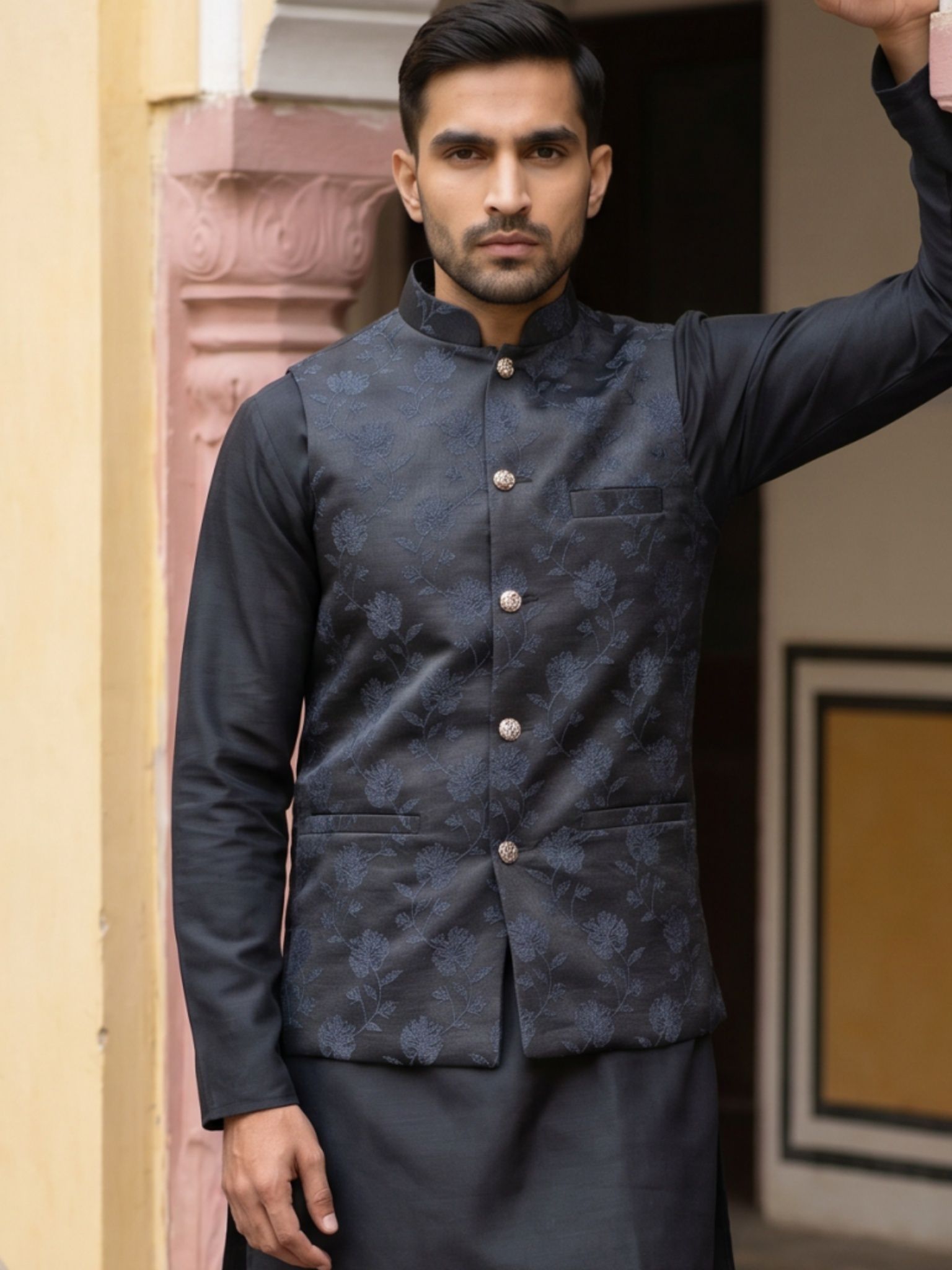 jompers Woven Men Waistcoat-picture-20