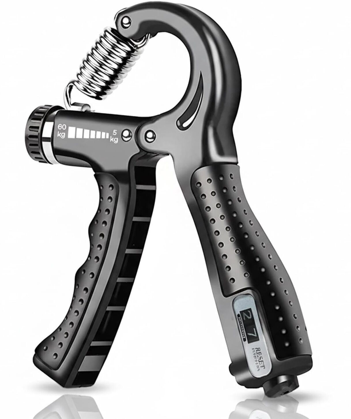 avact Hand Gripper with Digital Counter | Adjustable 5–60 kg Grip Strengthener Hand Grip/Fitness Grip-picture-29