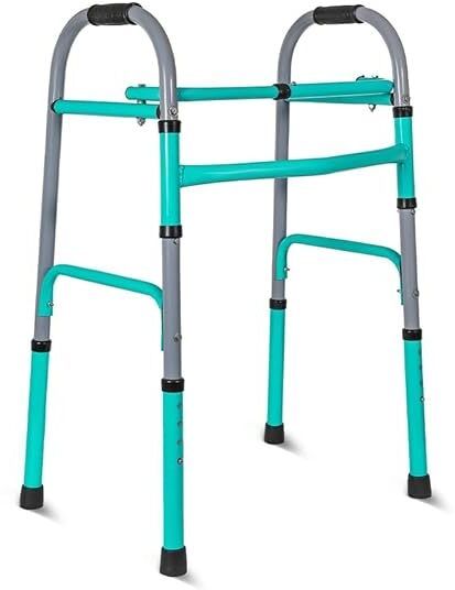 HEIGHT ADJUSTABLE FOLDABLE PATIENTS AND ADULTS WALKING WALKER** Walking Stick Walking Stick-image-22