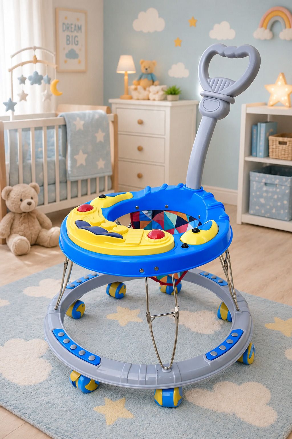 roxxcard Musical 3-in-1 Walker With Parent Rod-picture-34