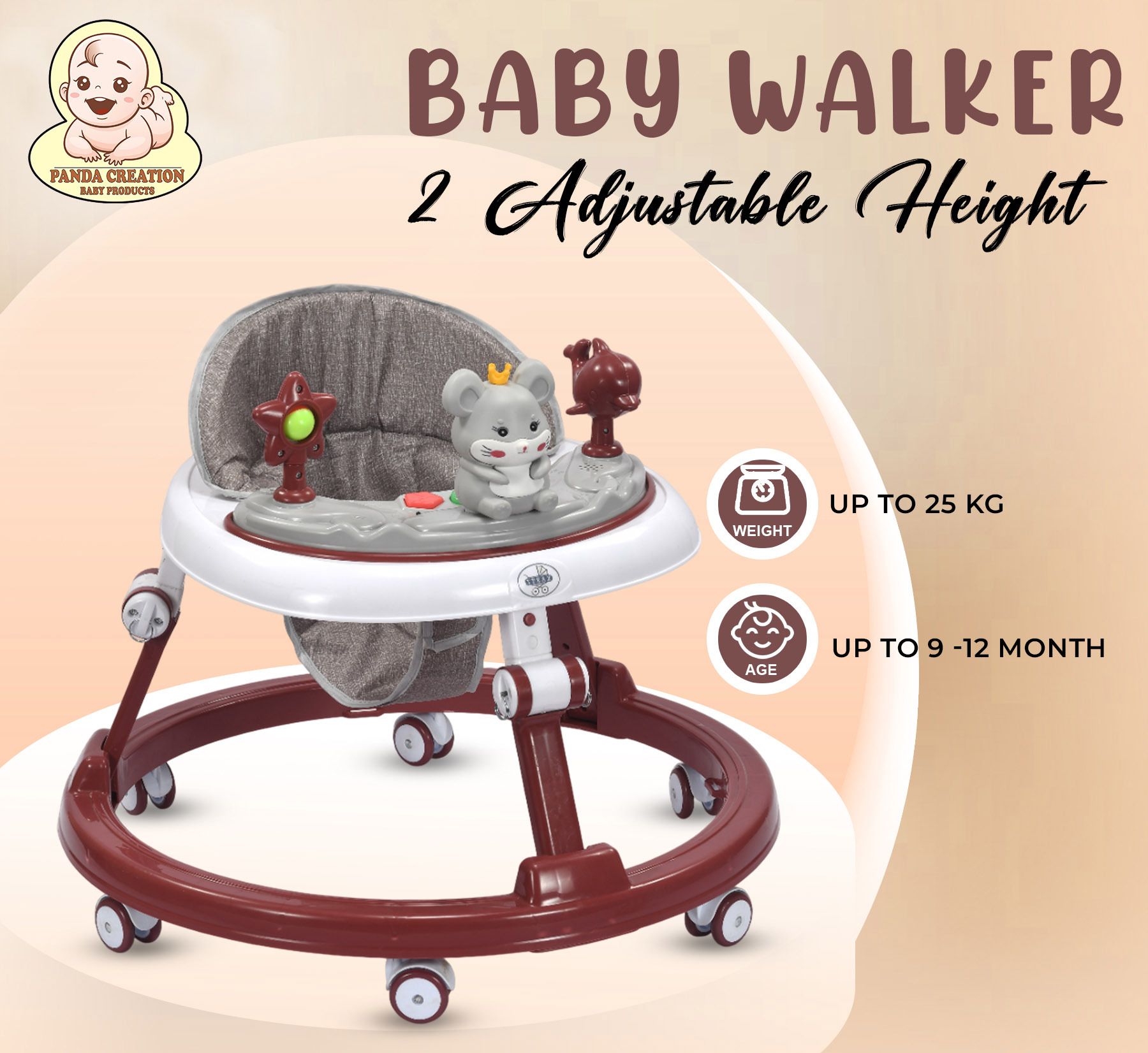 panda creation Musical Activity Walker-picture-15