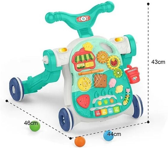 star impex Musical 3-in-1 Walker With Parent Rod-picture-21