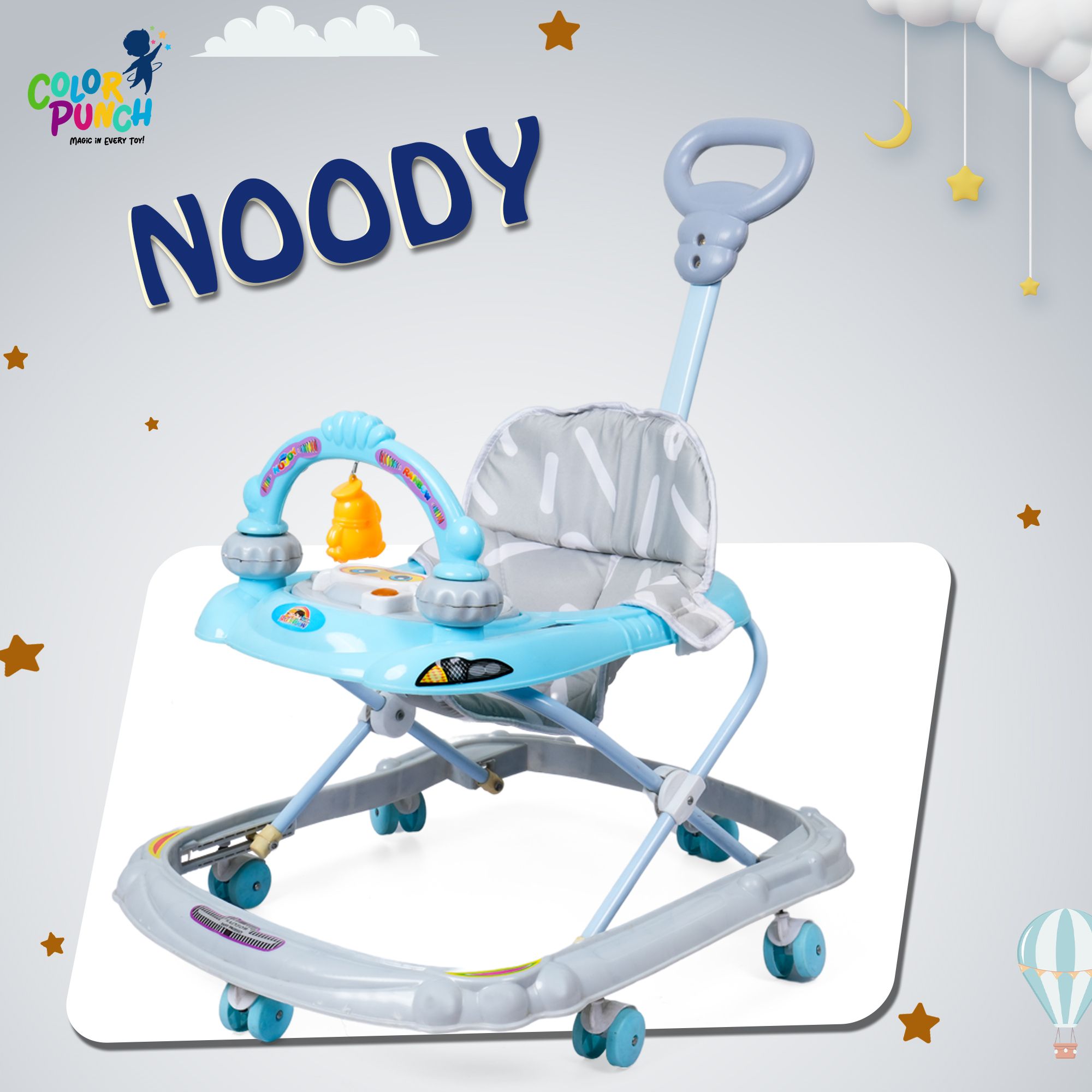 colorpunch Musical 3-in-1 Walker With Parent Rod-picture-28