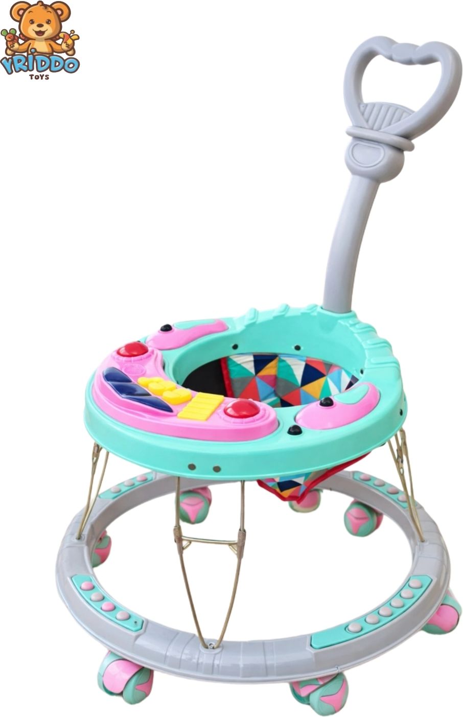 kriddo Musical Activity Walker With Parent Rod-picture-17
