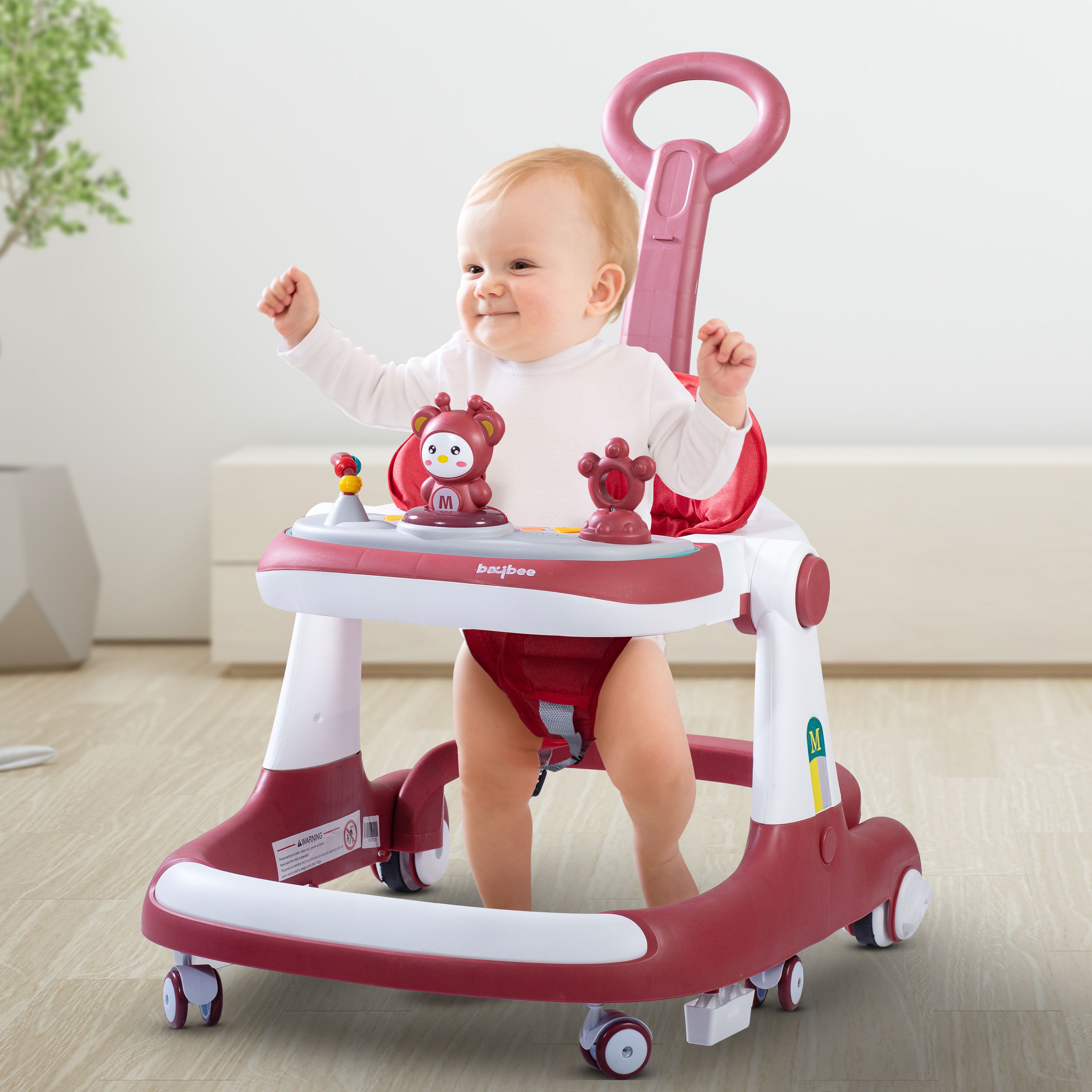 baybee Musical 2-in-1 Walker With Parent Rod-picture-20