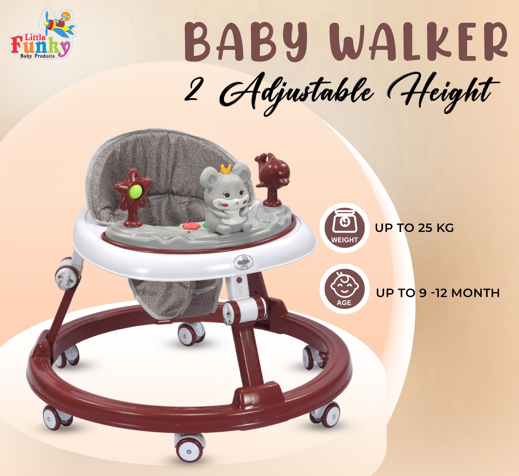 little funky Musical Activity Walker-picture-12