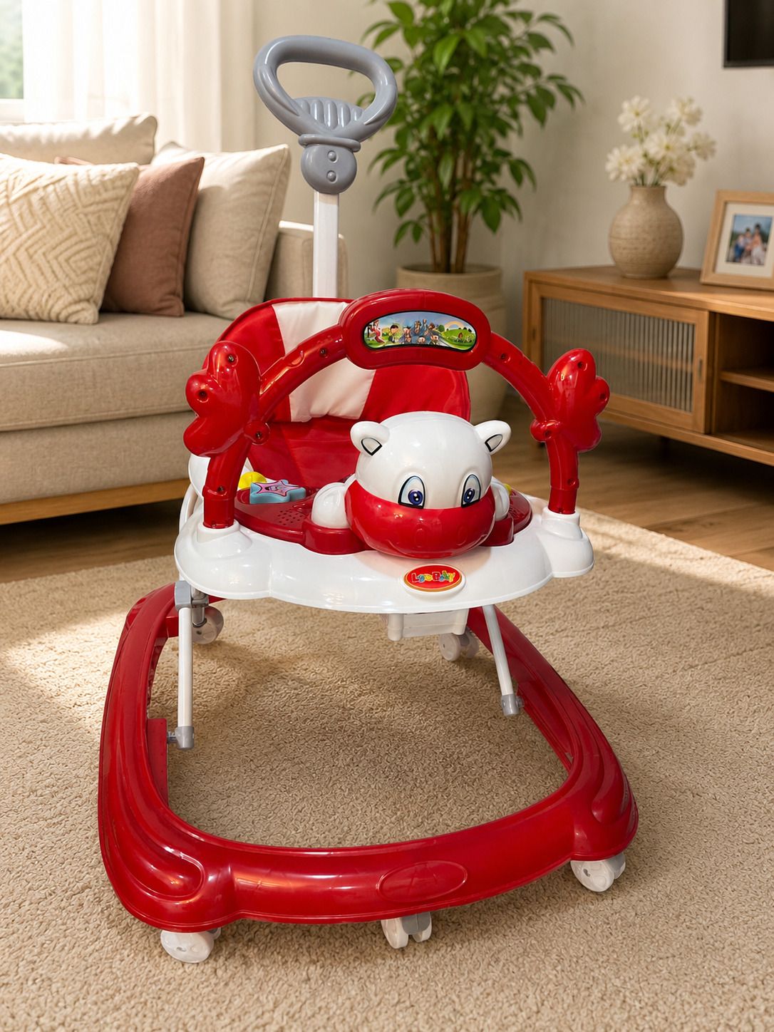 neetu&dhruv enterprises Musical Activity Walker With Parent Rod-picture-40
