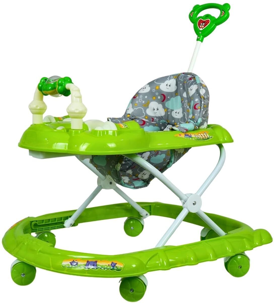 Musical Activity Walker With Parent Rod