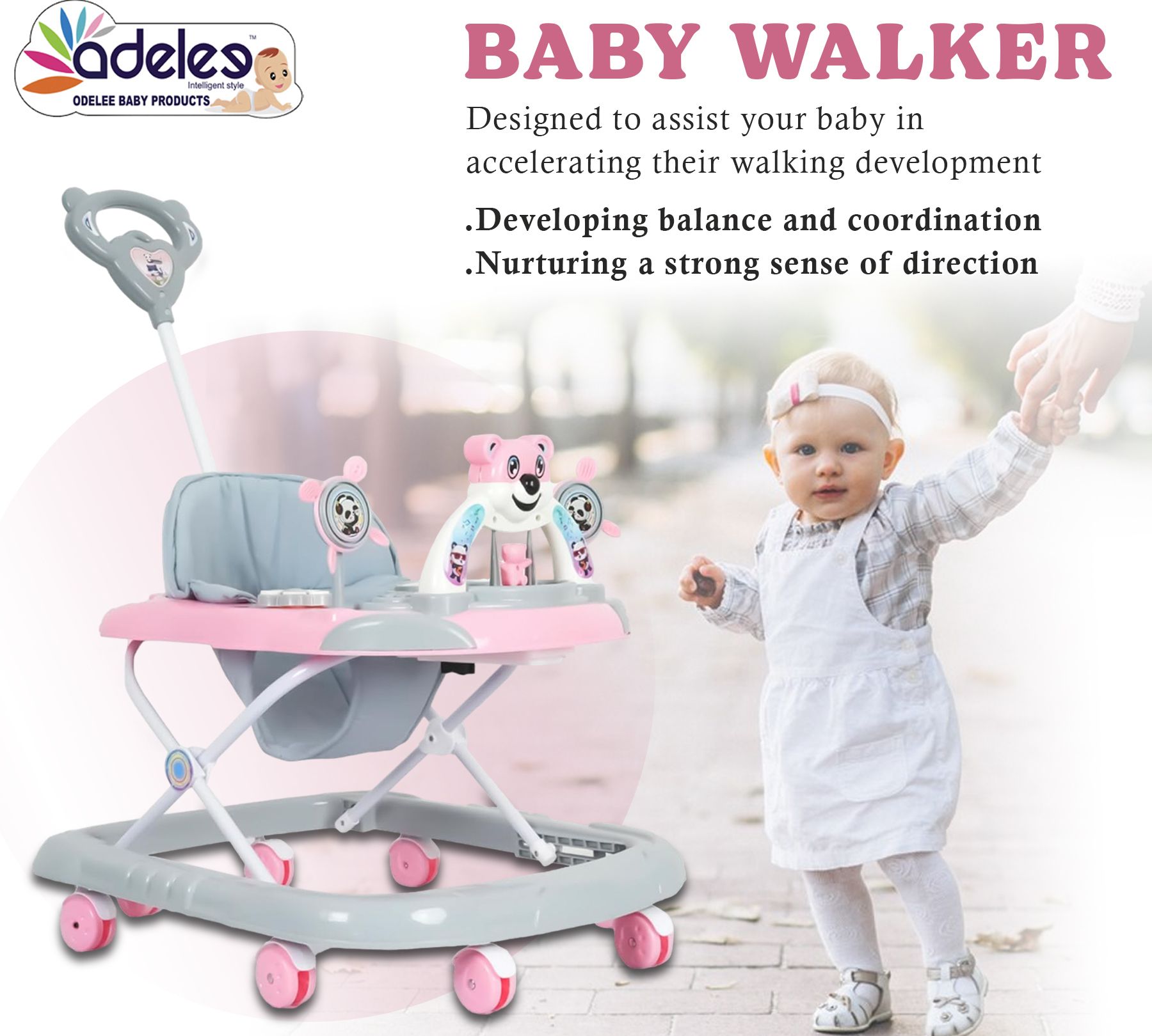 odelee Musical Activity Walker-picture-22