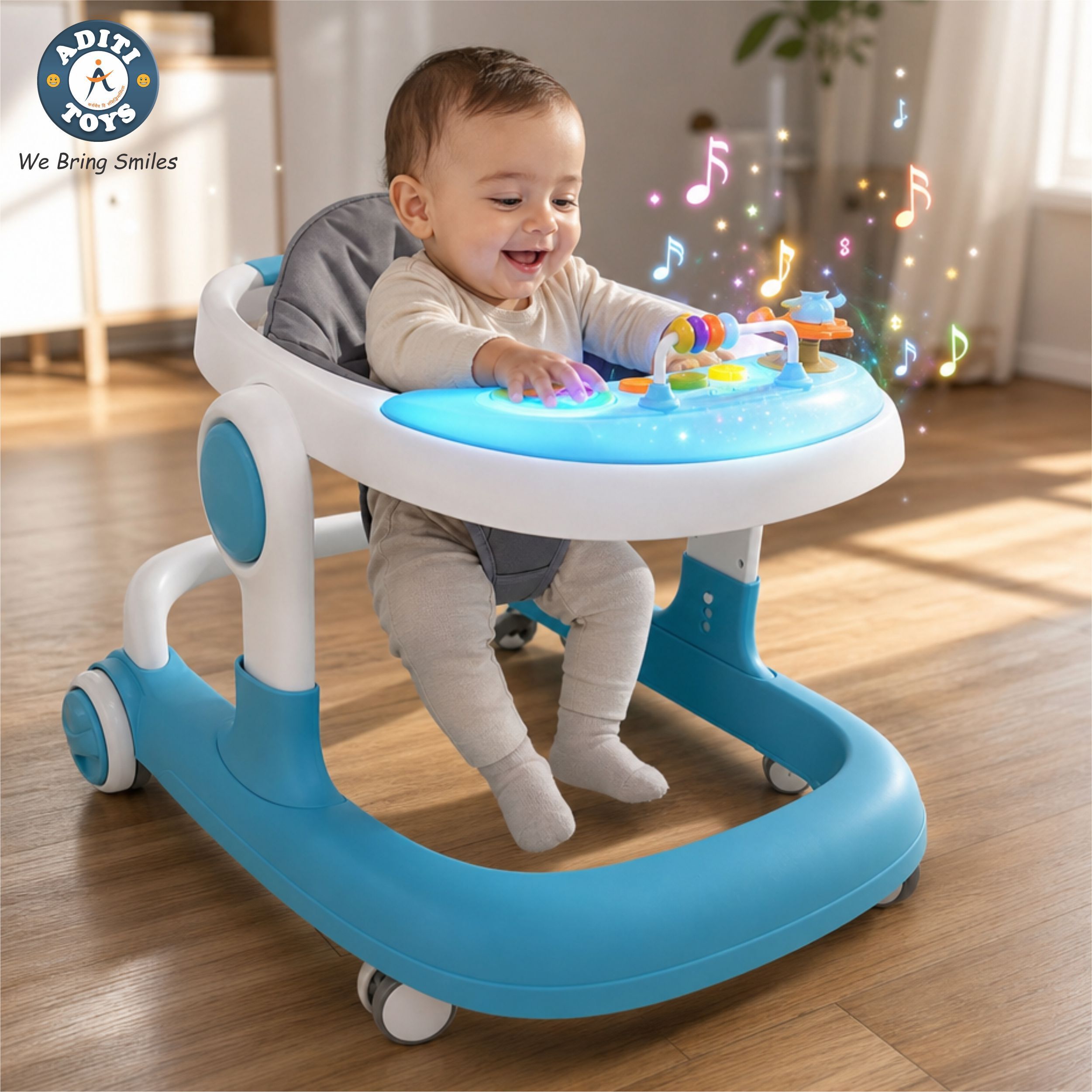 aditi toys Musical 2-in-1 Walker-picture-14