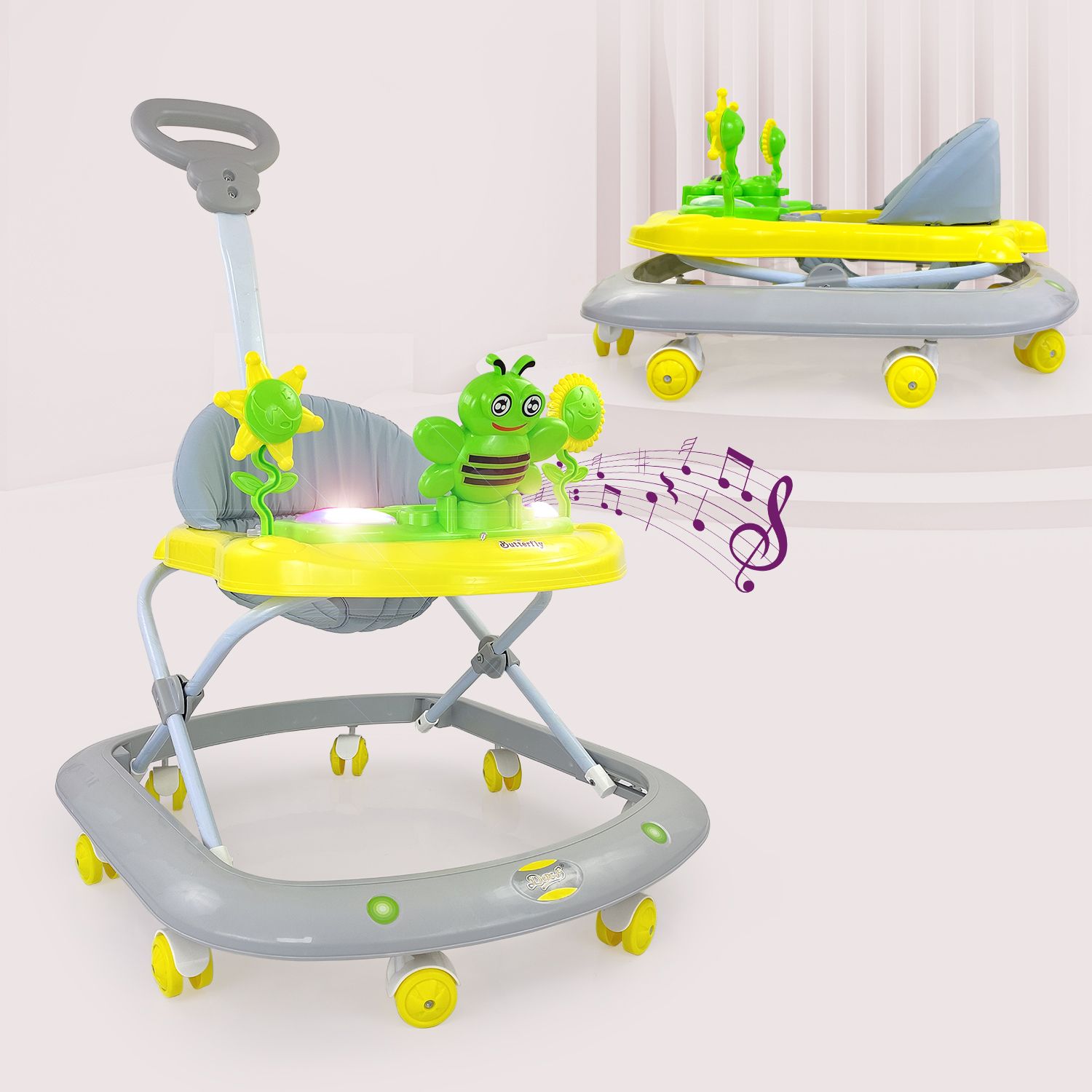 dash Musical Activity Walker With Parent Rod-picture-26