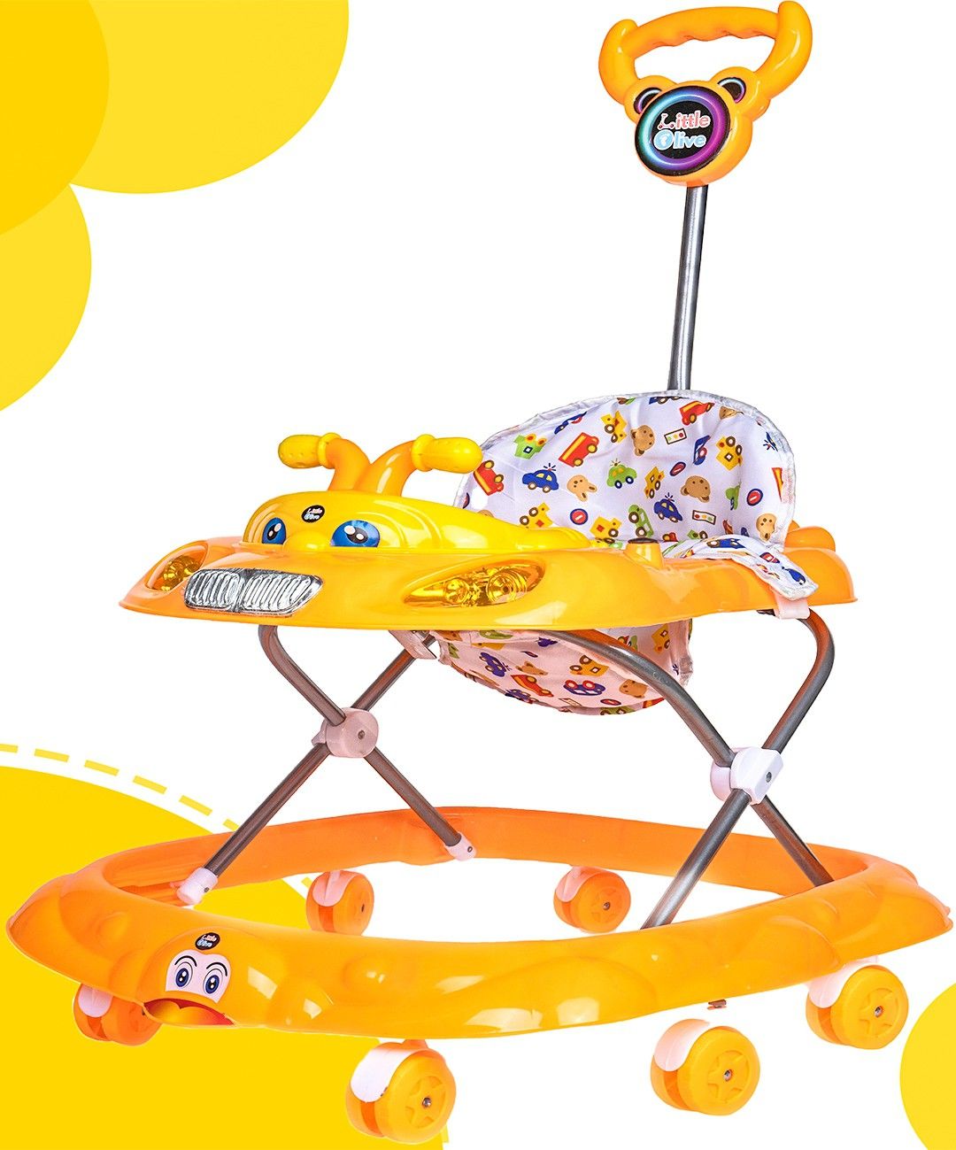 Musical Activity Walker With Parent Rod-image-19