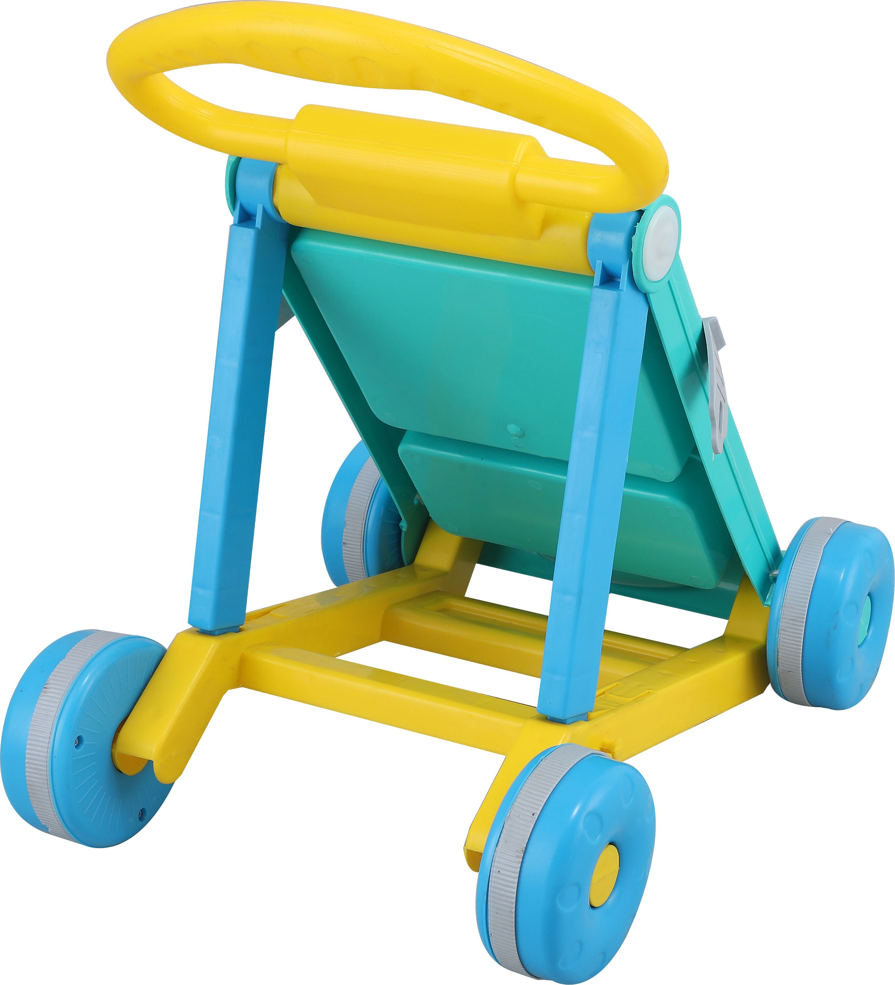 Kids Walker with Toy Bar Design for Baby Development & Learning Toddler Toys Baby Child Activity Walker Push Walker for BabY 6-18 Months Foldable Tricycle-image-3