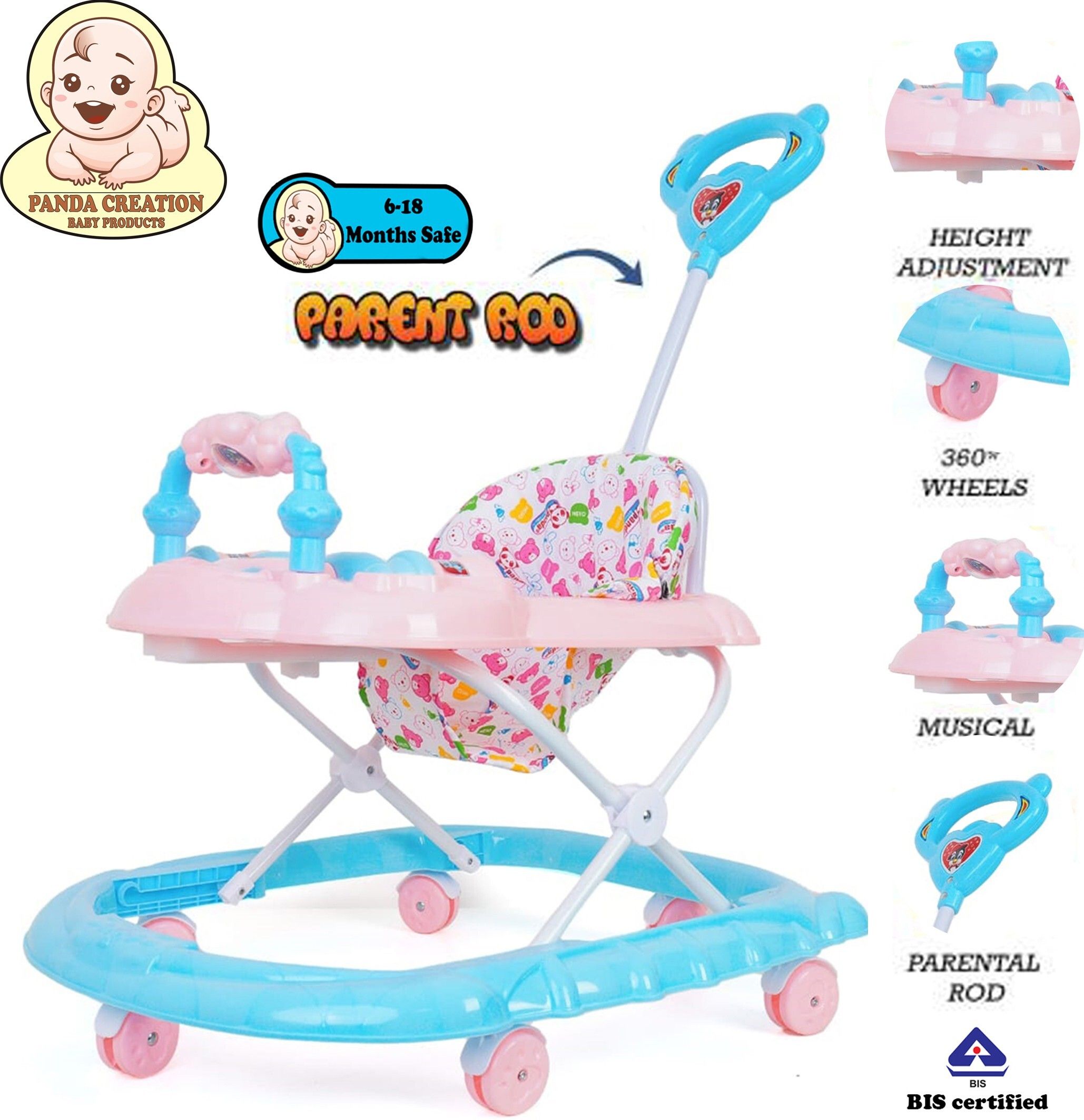 panda creation Musical Activity Walker-picture-28