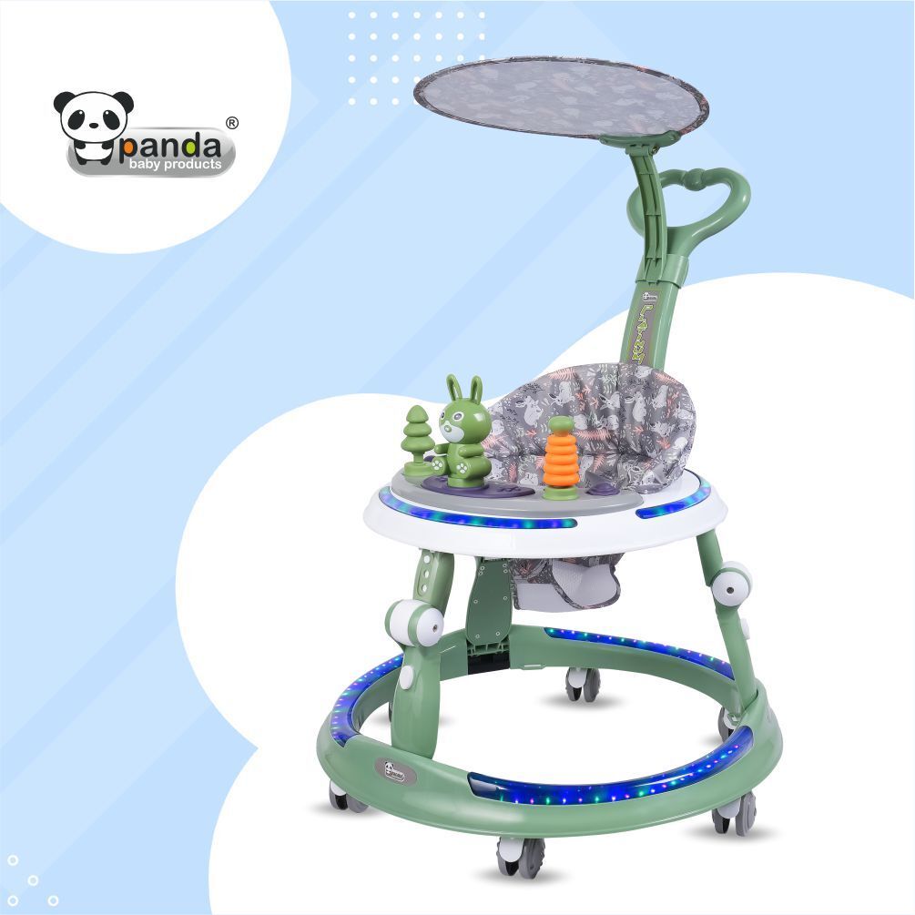 panda baby products Musical Activity Walker With Parent Rod-picture-31