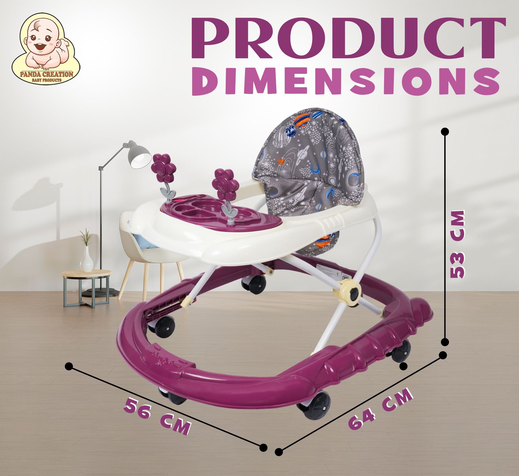 panda creation 2-in-1 Walker-picture-25