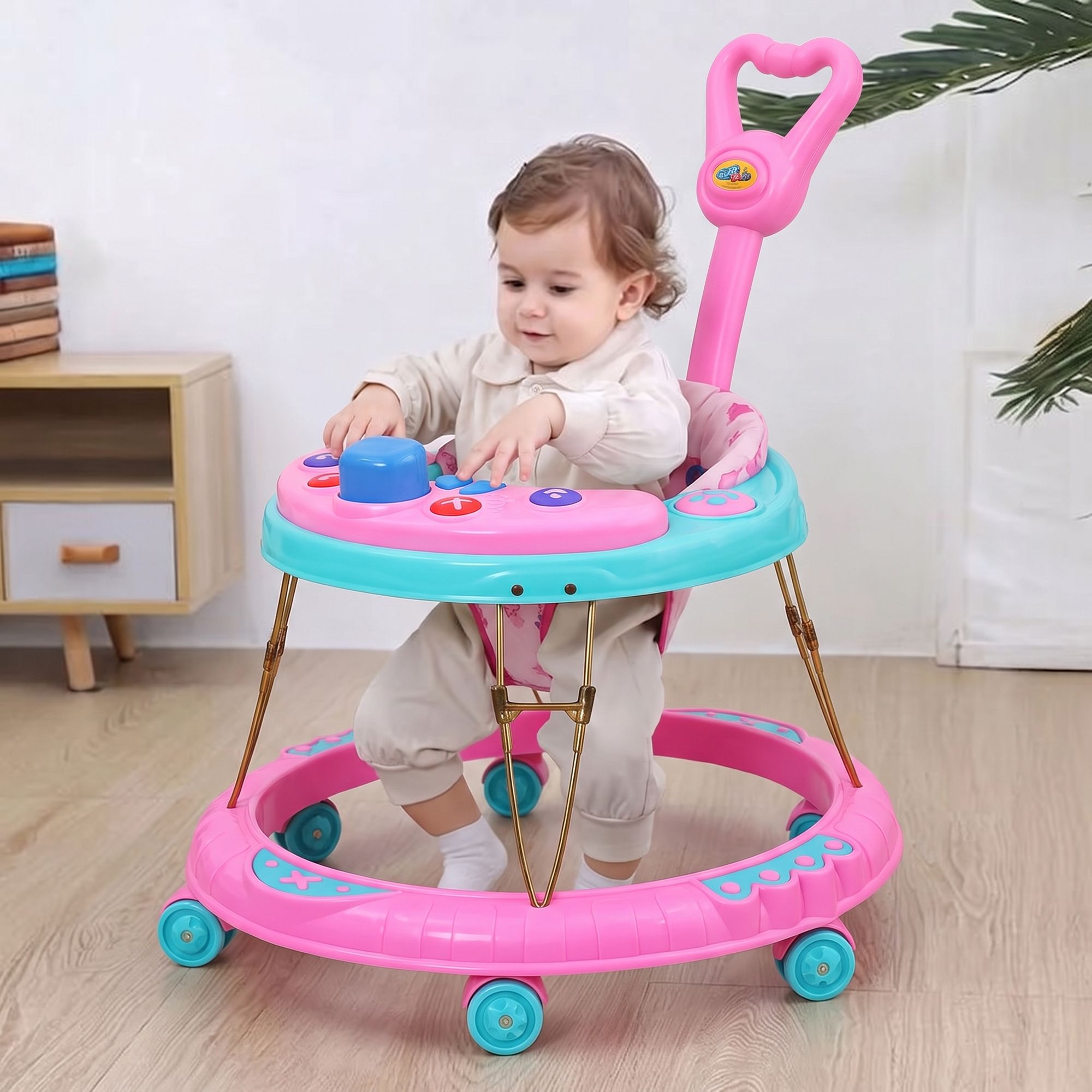 bullzeye Musical Activity Walker With Parent Rod-picture-26