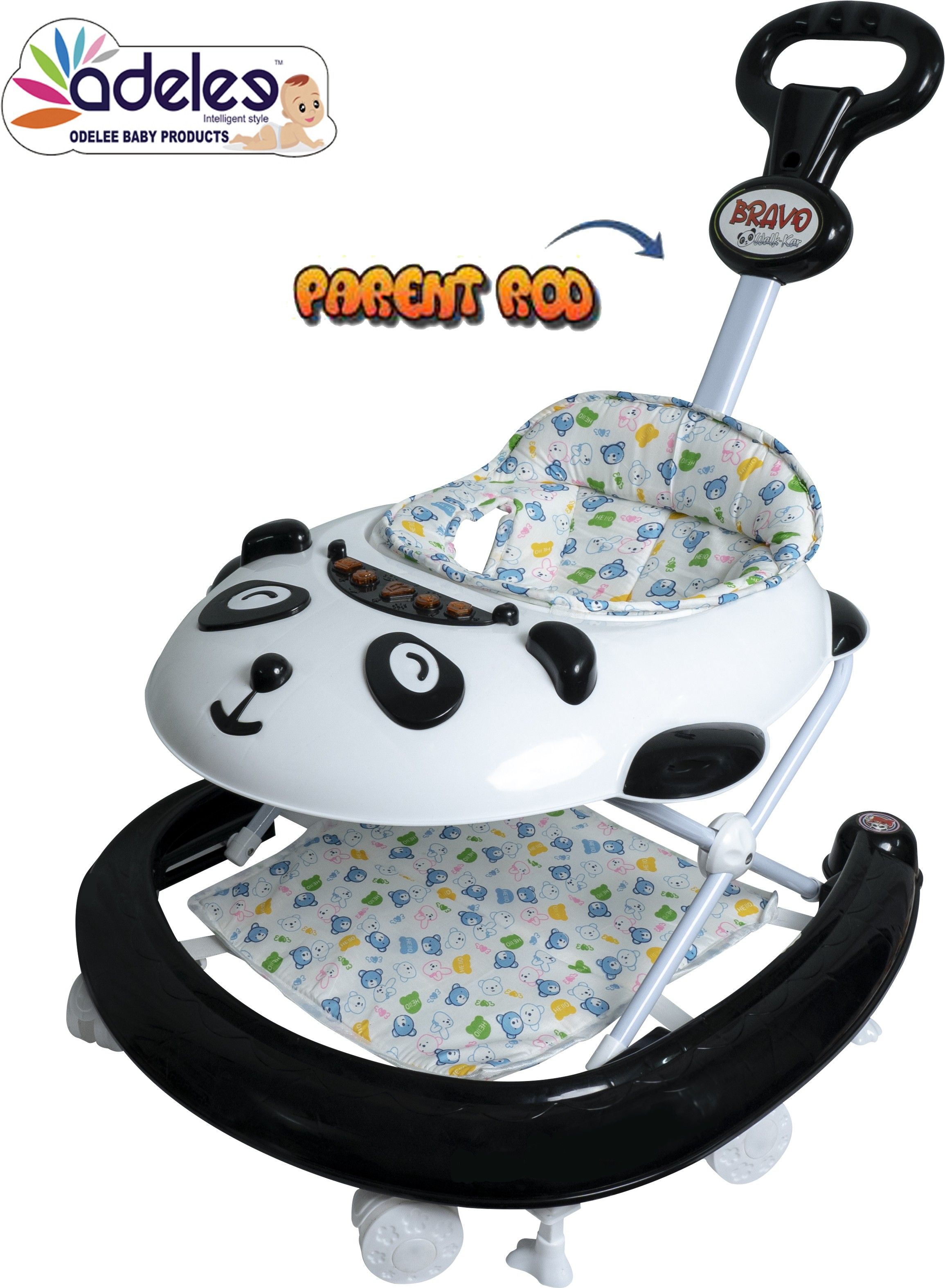 Musical Activity Walker With Parent Rod-image-23