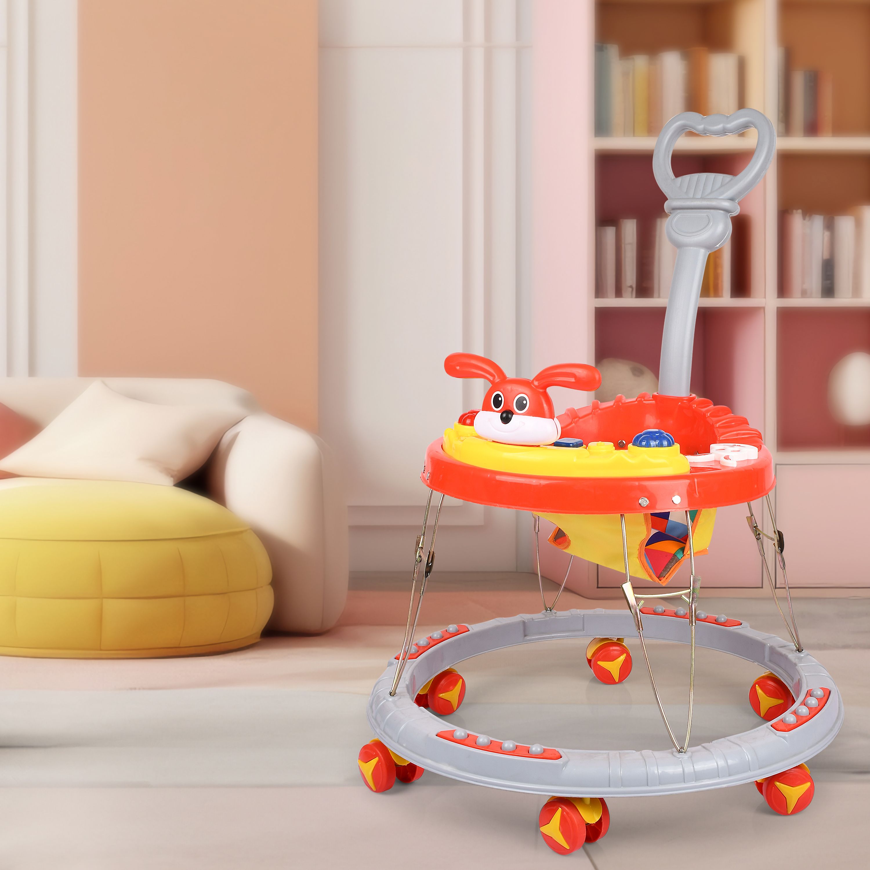 babypop Musical Activity Walker With Parent Rod-picture-12