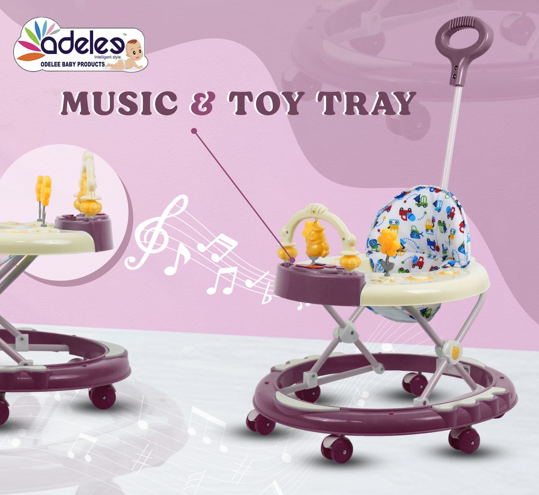 odelee Musical Activity Walker-picture-27