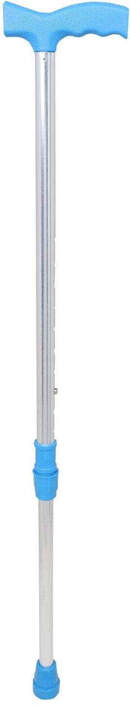jd medauto solutions Adjustable Aluminium Walking Stick for Senior Citizens,Patients|Anti-Skid |Blue Walking Stick-picture-19