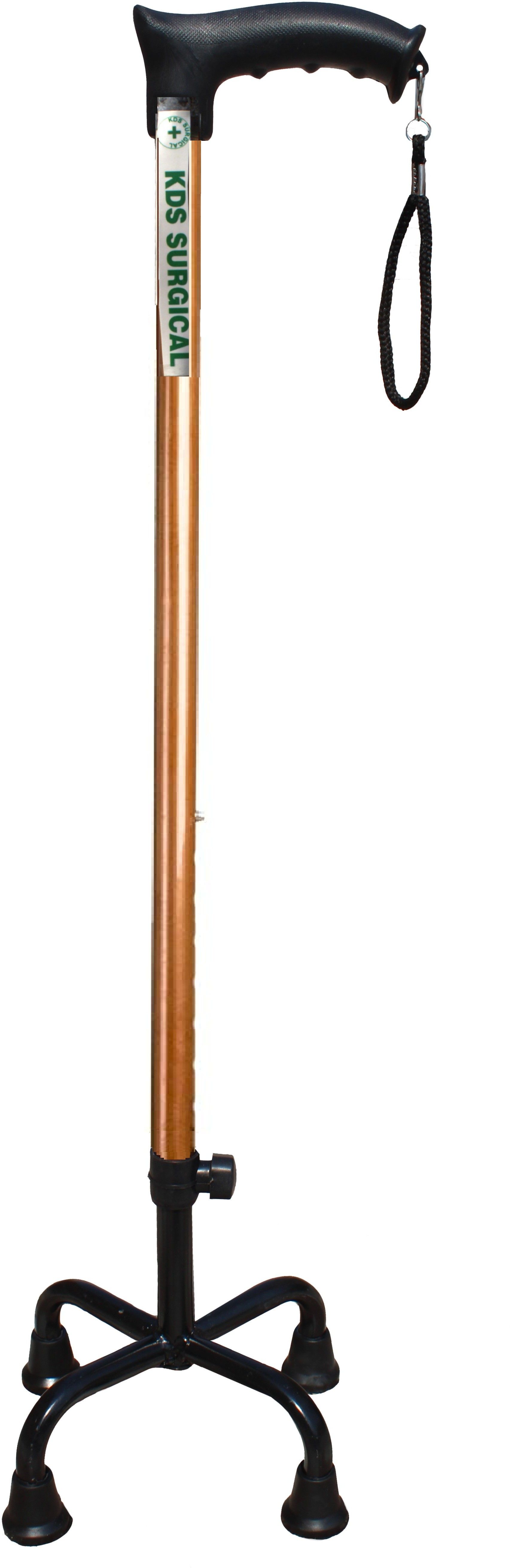 4 Leg Copper Black Base Dori Height Adjustable Walking Stick-image-28