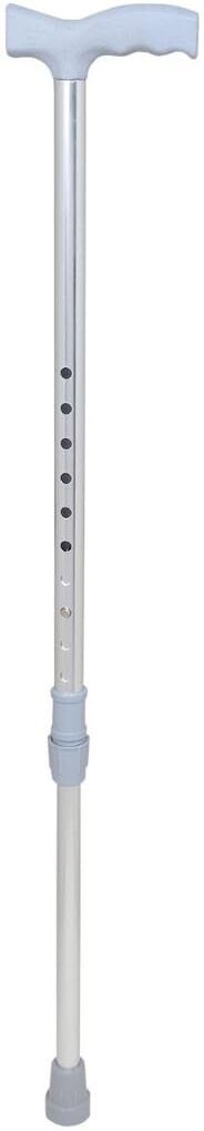 jd medauto solutions Adjustable Aluminium Walking Stick For Senior Citizens,Patients|Grey Walking Stick-picture-12