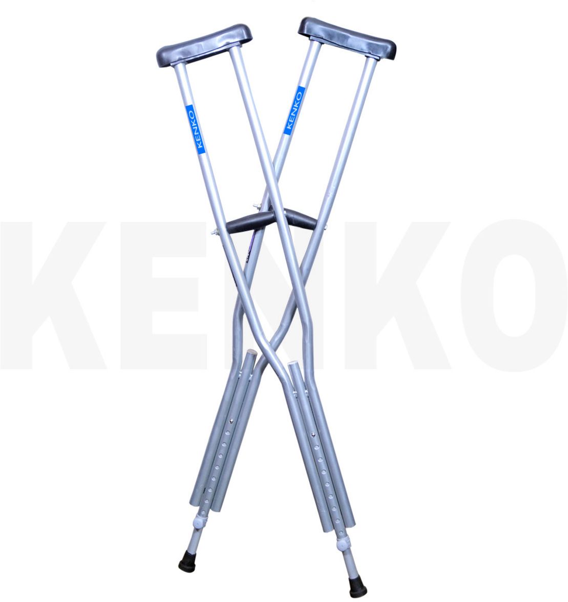 i-33 ultralight auxiliary underarm crutch Besakhi silver-2pcs Walking Stick-image-26