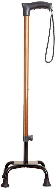 qp360 Coated 4 leg Brown Walking Stick-picture-18