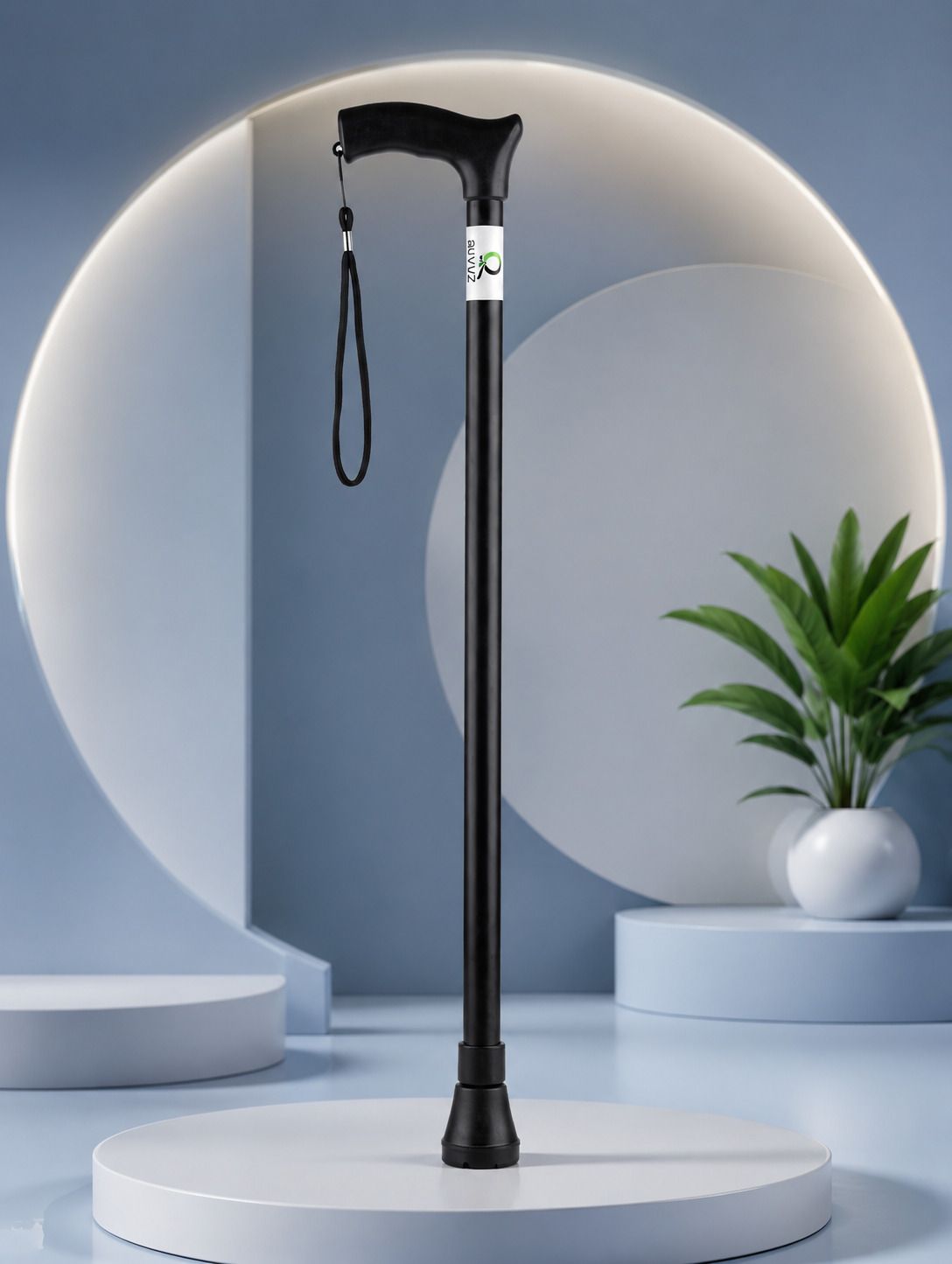 quvuz Walking Cane for Men, Women & Senior Citizens, Anti-Slip Height Adjustable Walking Stick-picture-17