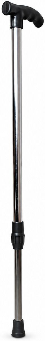 67–87 cm Height Adjustable, Lightweight, Stainless Steel (Black) Walking Stick-image-39