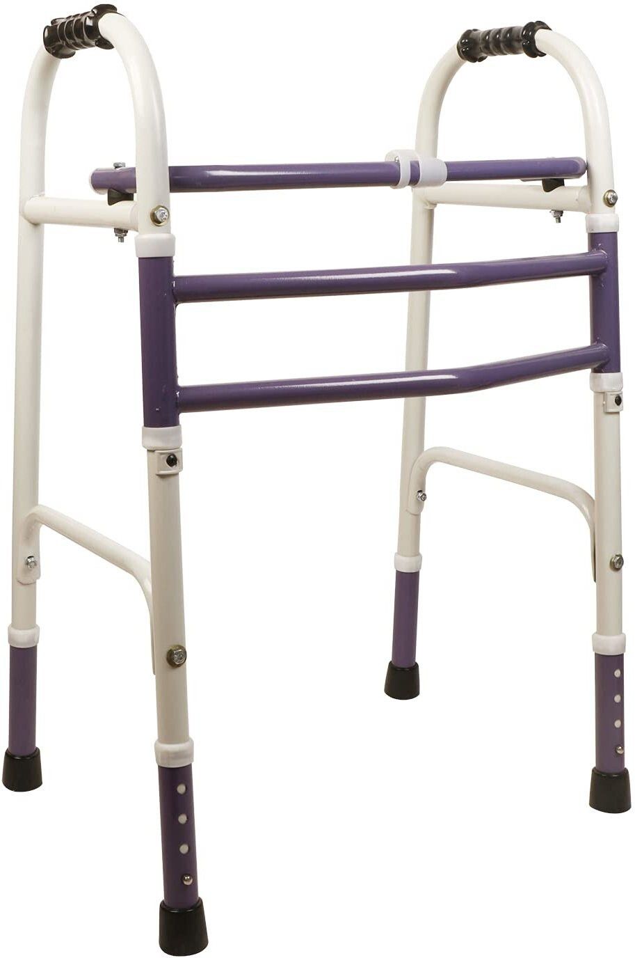 Surgical 2 Rod Height Adjustable Foldable Men/Women/Old People Patient Walker Walking Stick-image-30