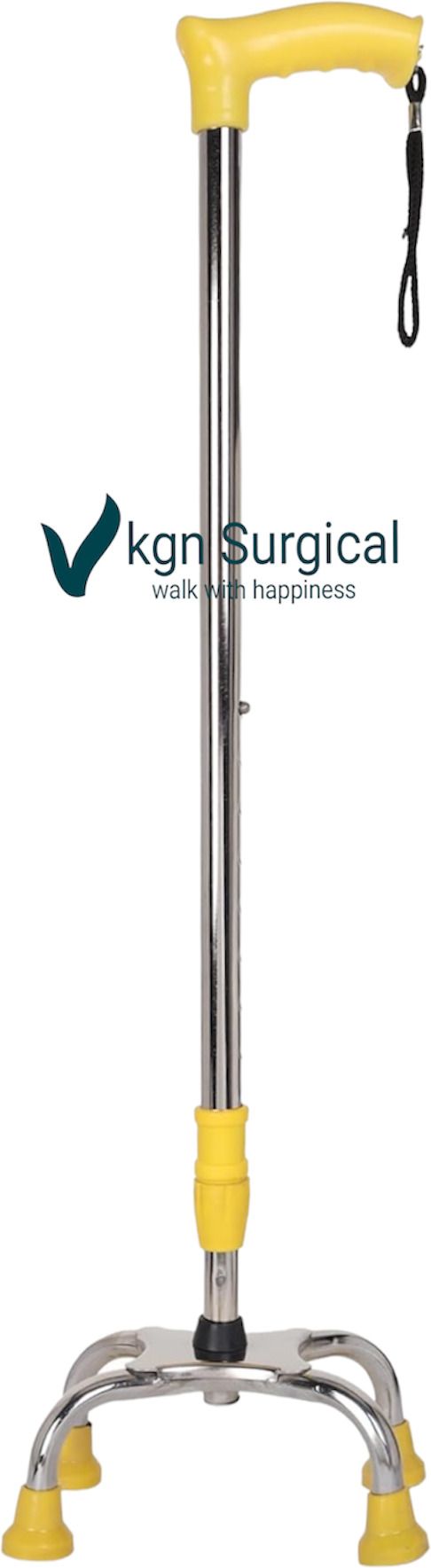 premium height adjustable 4 leg walking stick for men/womenn/old age peoplews 26 walking stick