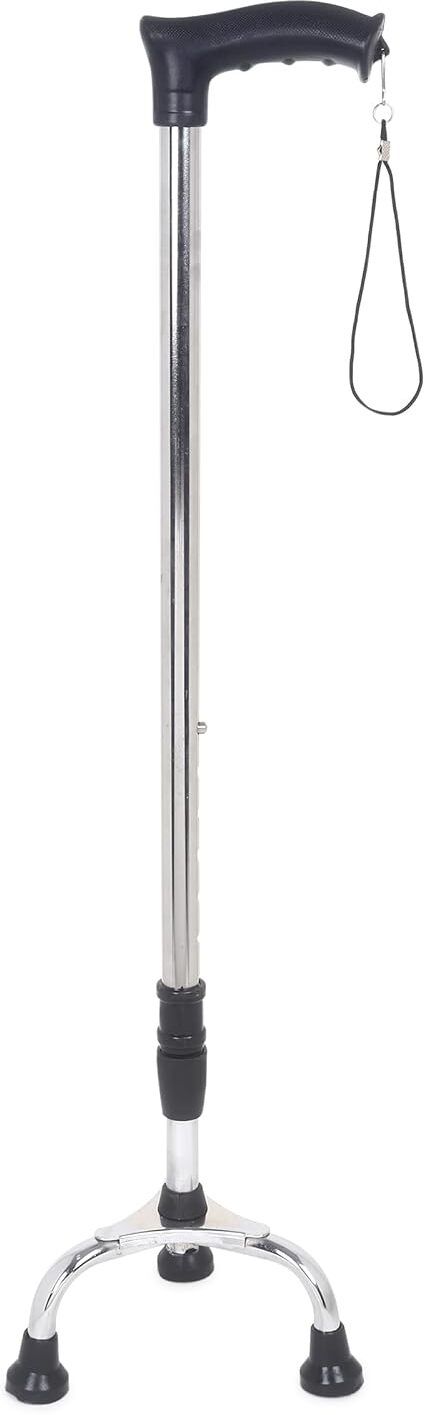 qp360 Coated 3 leg silver Walking Stick-picture-39