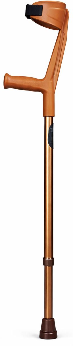 Elbow Crutch with Anatomical Palm Grip & Aluminum Support Walking Stick-image-24