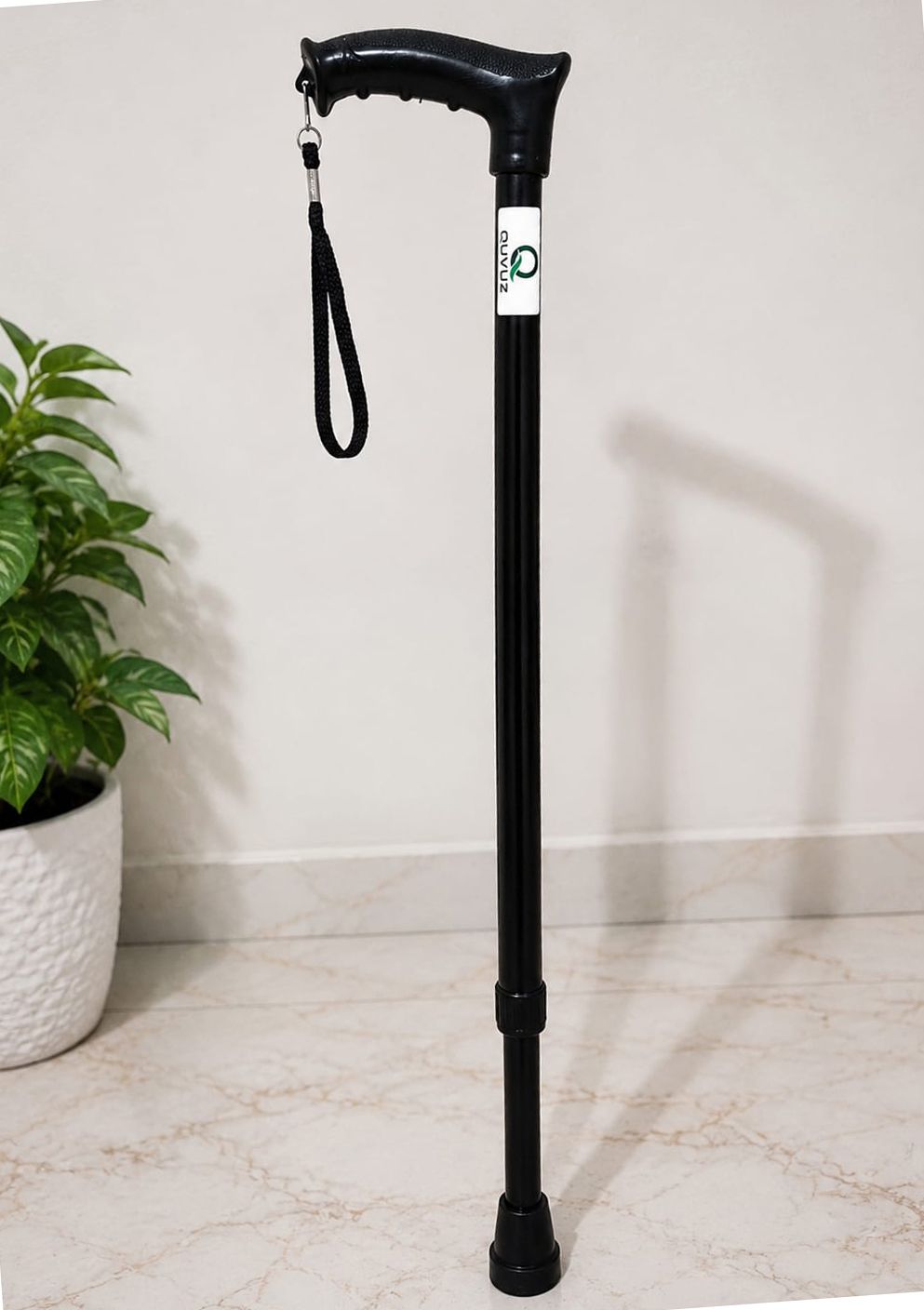 quvuz Walking Cane for Men, Women & Senior Citizens, Anti-Slip Height Adjustable Q4 Walking Stick-picture-17