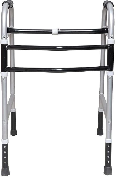 Portable Light Weight Foldable WS Walker for Adult Patients & Old Age People _43 Walking Stick-image-27