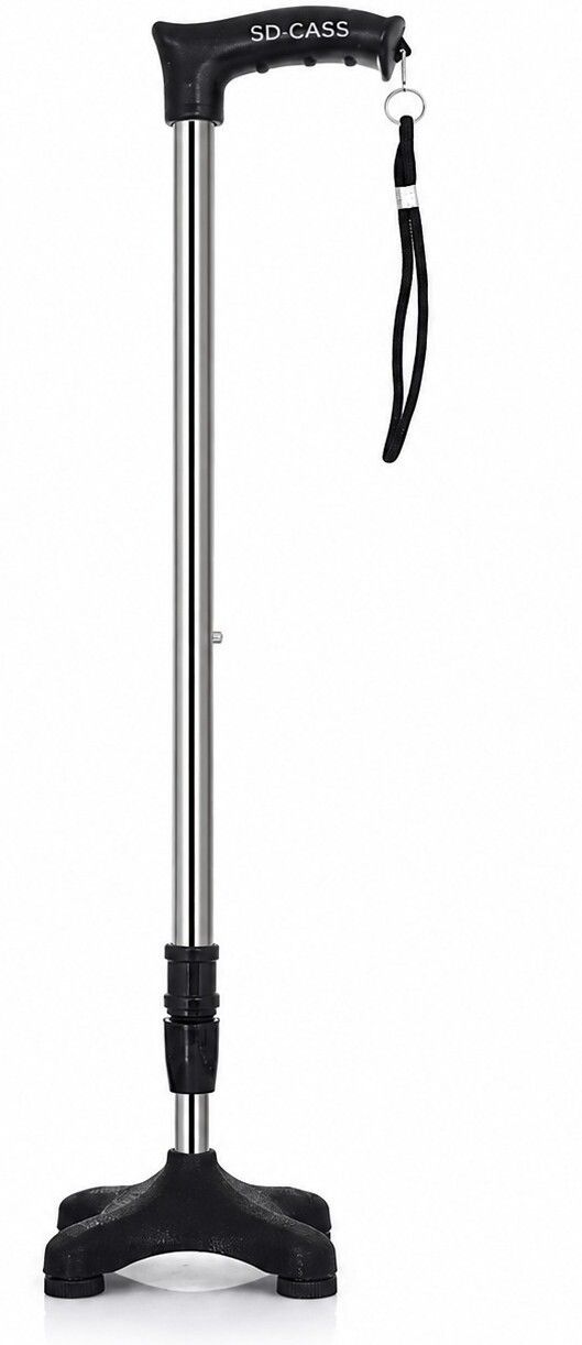 Walking Stick for Old men and women Elderly | Adjustable Quad Cane Walking Stick-image-28