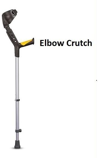 Astra Plus Elbow Crutch with Height Adjustable Elbow Support & Movable Arm Cuff Walking Stick-image-30