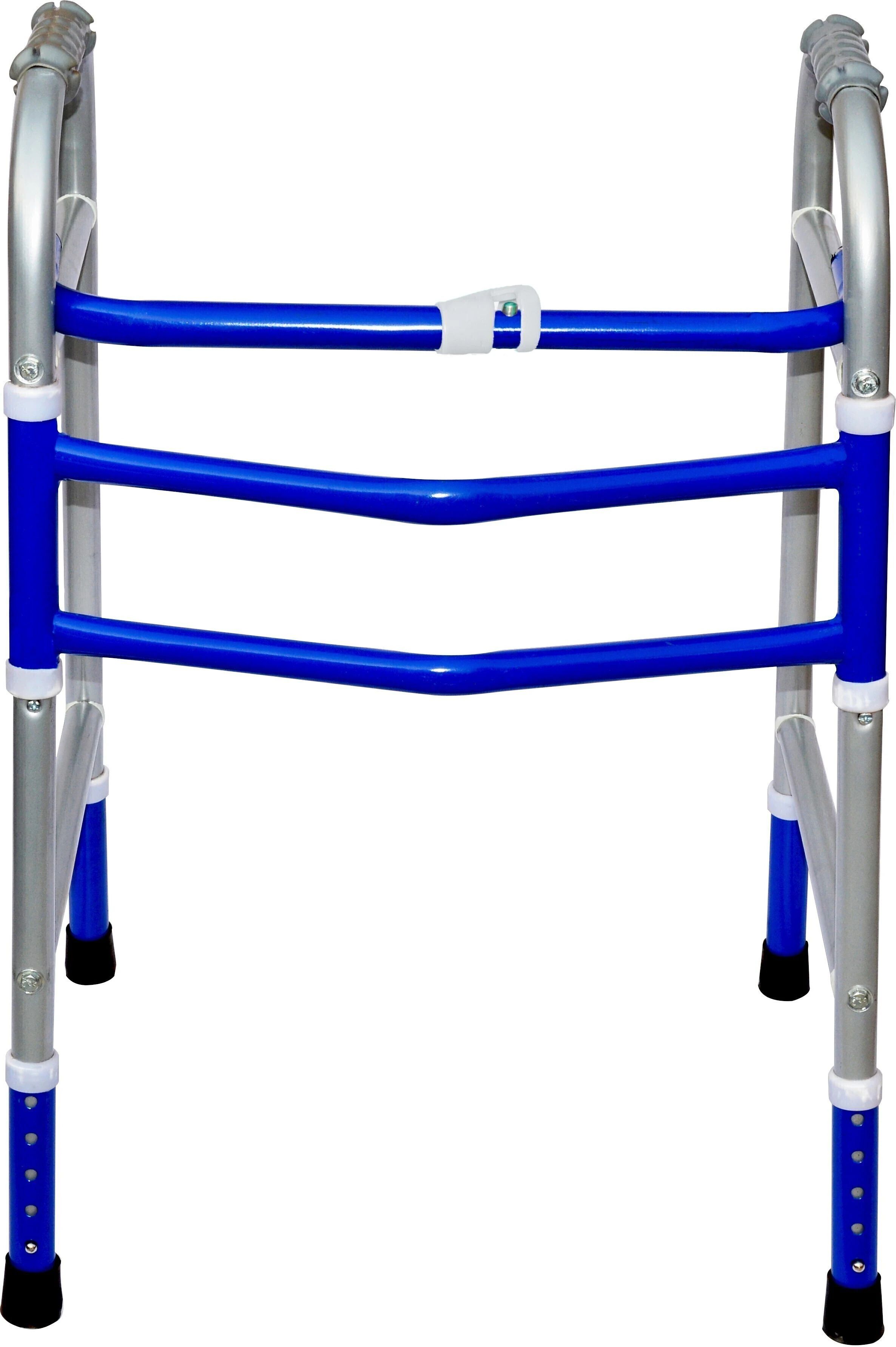 Heavy Duty Bariatric Adjustable Foldable Walker for adults Walking Stick-image-14