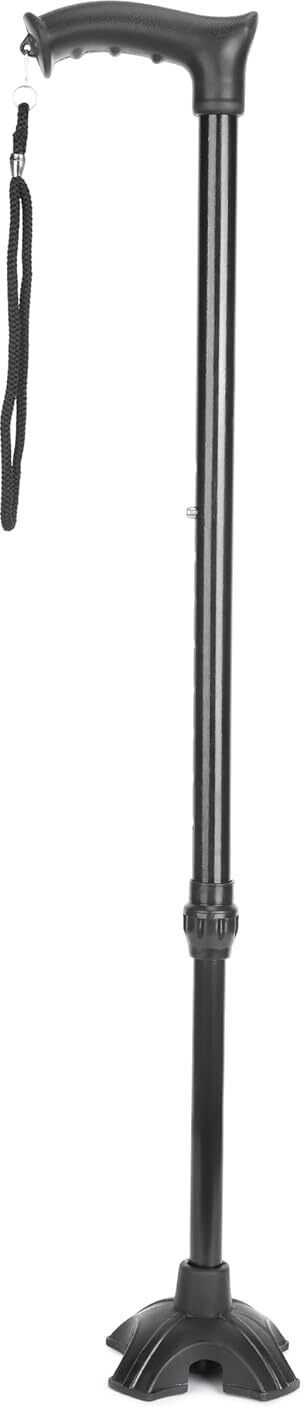 Height Adjustable Walking Cane for Senior Citizens, Elderly Men & Women Walking Stick-image-39