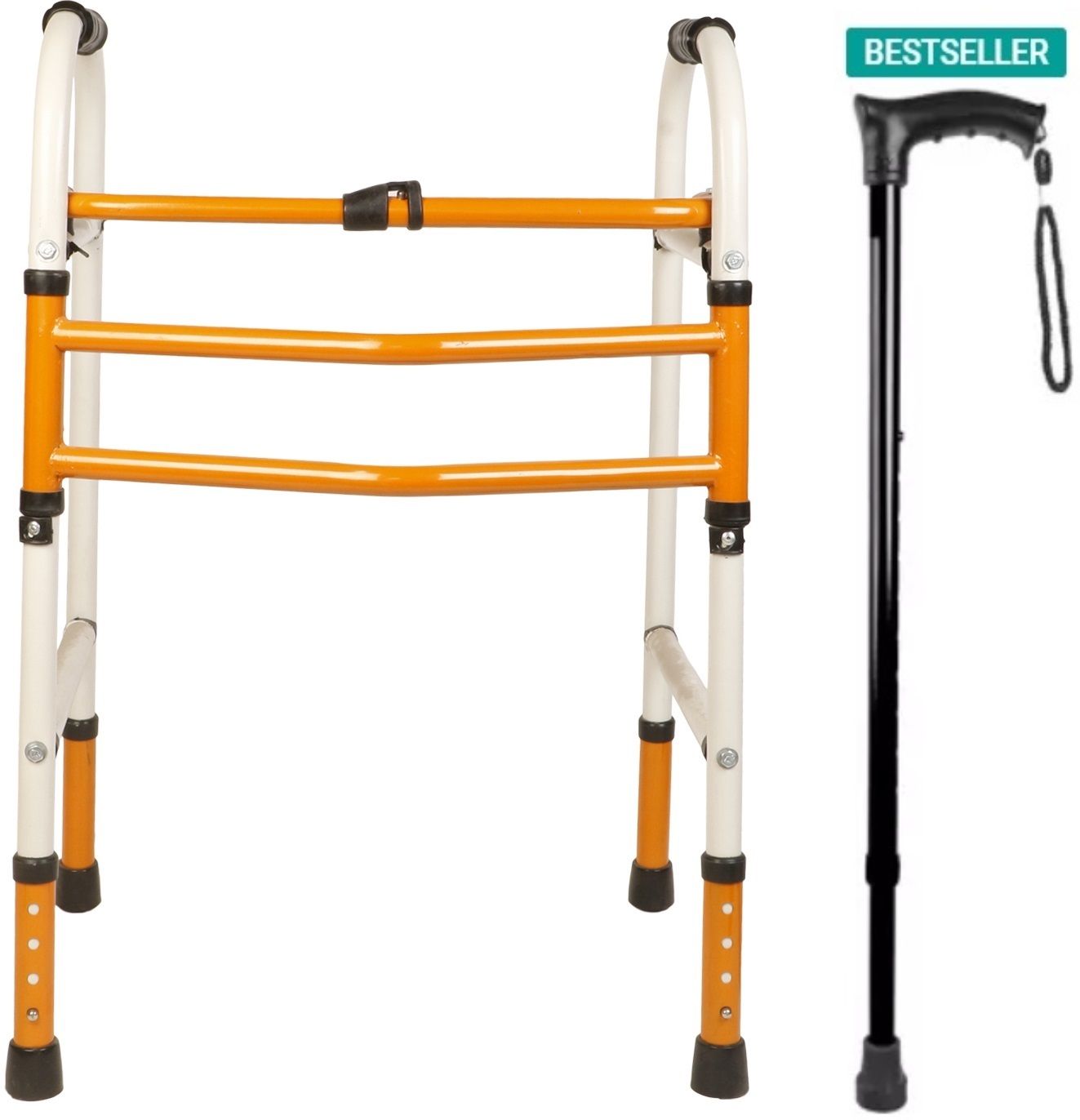 svs surgical 2 Rod Old People Men Women Walking Walker Walking Stick Walking Stick-picture-12